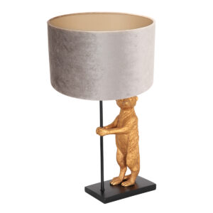 Anne Lighting Animaux tafellamp – ø 30 cm – Niet verstelbaar – E27 (grote fitting) – Zwart