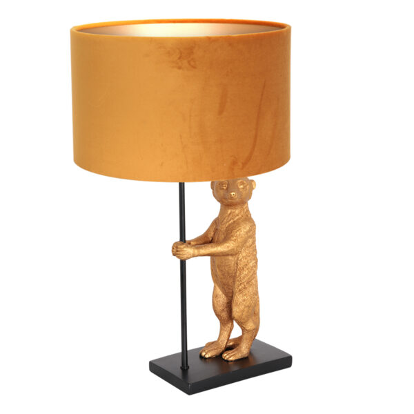 Anne Lighting Animaux tafellamp – ø 30 cm – Niet verstelbaar – E27 (grote fitting) – Zwart