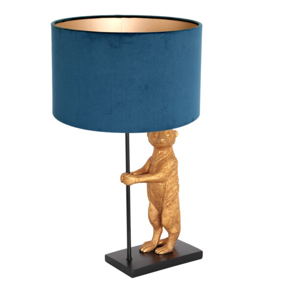 Anne Lighting Animaux tafellamp – ø 30 cm – Niet verstelbaar – E27 (grote fitting) – Zwart