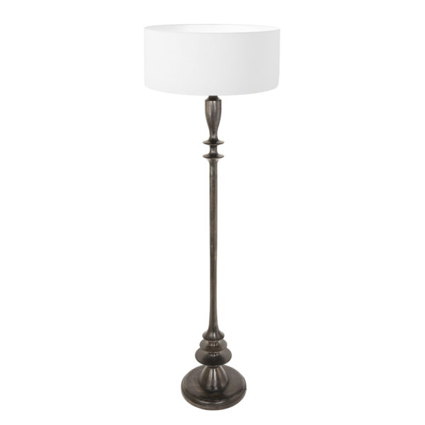 Anne Lighting Bois vloerlamp – ø 50 cm – E27 (grote fitting) – Zwart