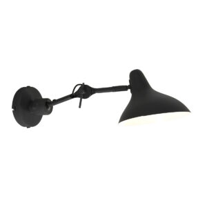 Anne Lighting Kasket wandlamp – E27 (grote fitting) – Zwart