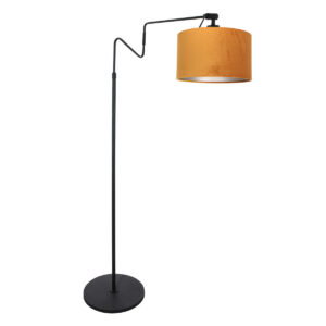 Anne Lighting Linstrom vloerlamp – E27 (grote fitting) – Zwart