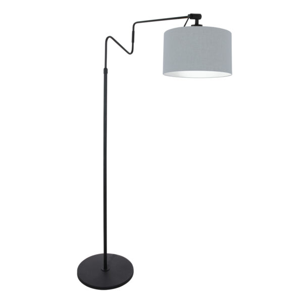 Anne Lighting Linstrom vloerlamp – ø 95 cm – E27 (grote fitting) – Zwart