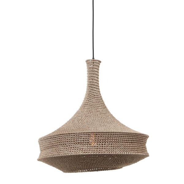 Anne Lighting Marrakesch hanglamp – ø 50 cm – In hoogte verstelbaar – E27 (grote fitting) – Crème