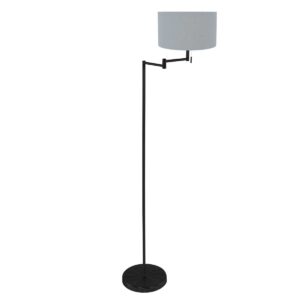 Mexlite Bella vloerlamp – E27 (grote fitting) – Zwart