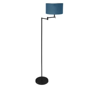 Mexlite Bella vloerlamp – ø 45 cm – E27 (grote fitting) – Zwart