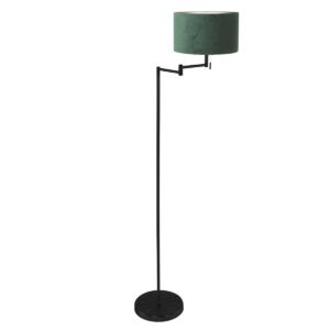 Mexlite Bella vloerlamp – ø 45 cm – E27 (grote fitting) – Zwart