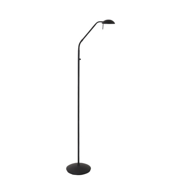 Mexlite Biron vloerlamp – Ingebouwd (LED) – Zwart