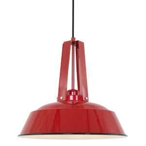 Mexlite Eden hanglamp – ø 42 cm – E27 (grote fitting) – Rood