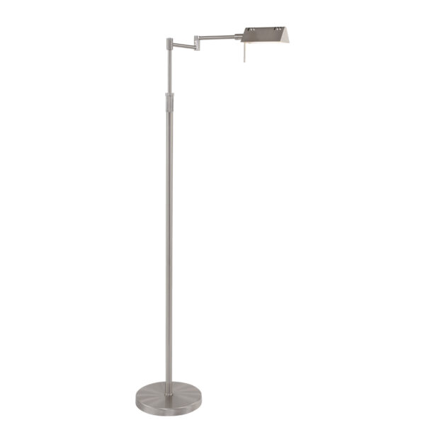 Mexlite Karl vloerlamp – Ingebouwd (LED) – Staal