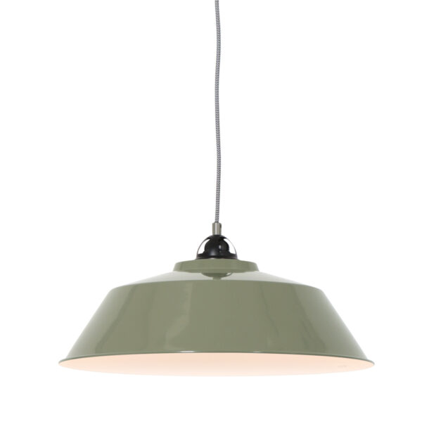 Mexlite Nove hanglamp – ø 42 cm – E27 (grote fitting) – Groen