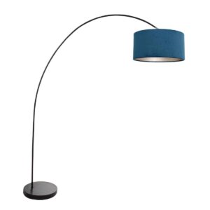 Mexlite Solva vloerlamp – E27 (grote fitting) – Zwart