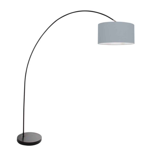 Mexlite Solva vloerlamp – E27 (grote fitting) – Zwart