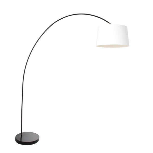 Mexlite Solva vloerlamp – E27 (grote fitting) – Zwart