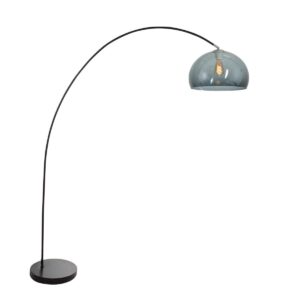 Mexlite Solva vloerlamp – E27 (grote fitting) – Zwart