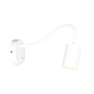 Mexlite Upround wandlamp – GU10 – Wit