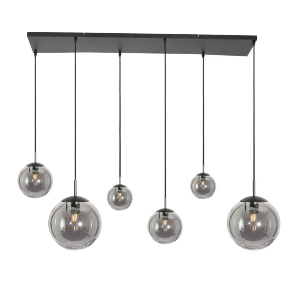 Steinhauer Bollique led hanglamp – In hoogte verstelbaar – E27 (grote fitting) – Zwart