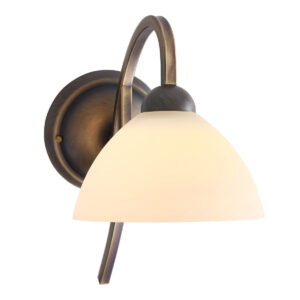 Steinhauer Capri wandlamp – E27 (grote fitting) – Brons