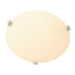 Steinhauer Ceiling and wall plafonniere – ø 30 cm – E27 (grote fitting) – Staal