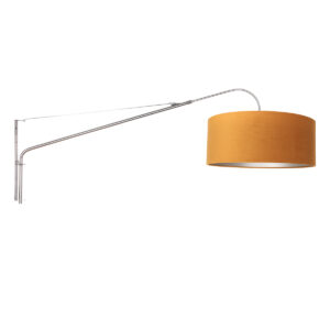 Steinhauer Elegant classy wandlamp – E27 (grote fitting) – Staal