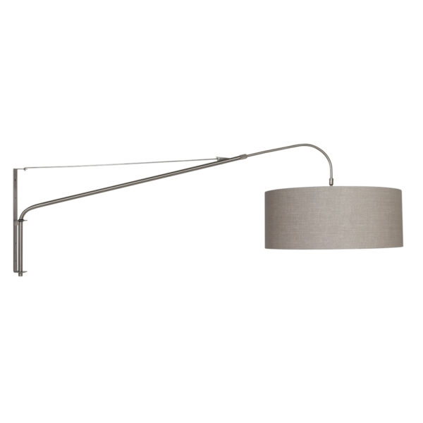 Steinhauer Elegant classy wandlamp – E27 (grote fitting) – Staal