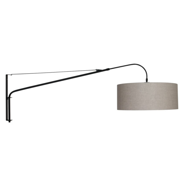 Steinhauer Elegant classy wandlamp – E27 (grote fitting) – Zwart