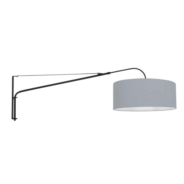 Steinhauer Elegant classy wandlamp – E27 (grote fitting) – Zwart