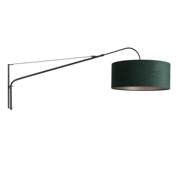 Steinhauer Elegant classy wandlamp – E27 (grote fitting) – Zwart