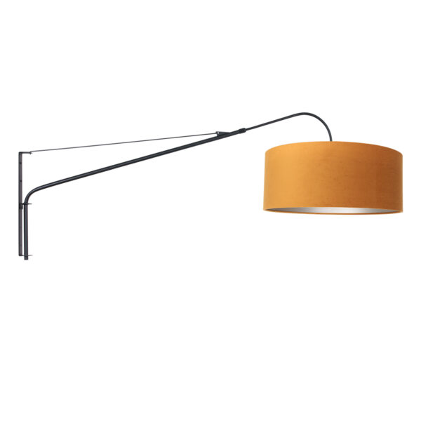 Steinhauer Elegant classy wandlamp – E27 (grote fitting) – Zwart