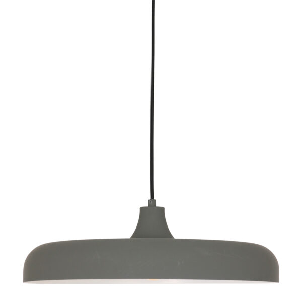 Steinhauer Krisip hanglamp – ø 50 cm – E27 (grote fitting) – Grijs