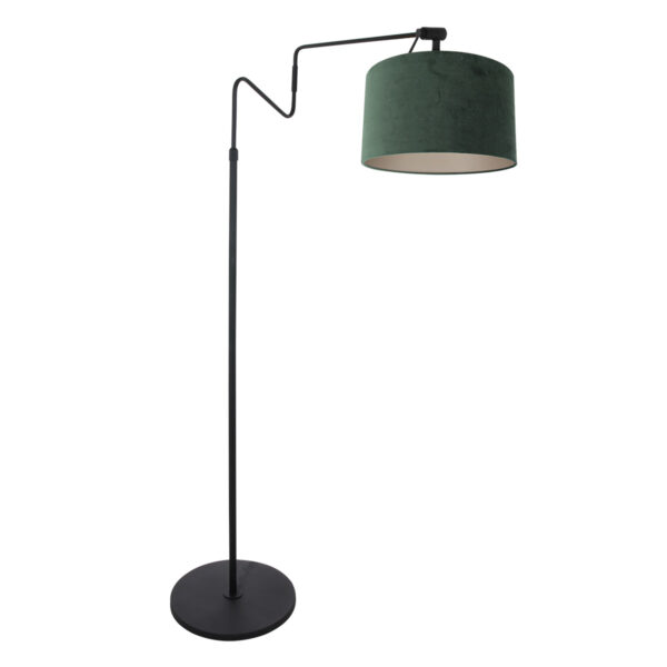 Steinhauer Linstrom vloerlamp – E27 (grote fitting) – Zwart