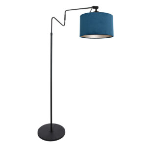 Steinhauer Linstrom vloerlamp – ø 95 cm – E27 (grote fitting) – Zwart