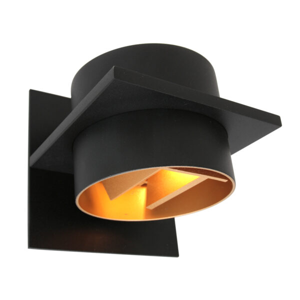 Steinhauer Muro wandlamp – G9 – Zwart