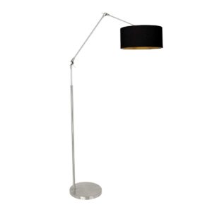 Steinhauer Prestige chic vloerlamp – E27 (grote fitting) – Staal