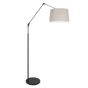 Steinhauer Prestige chic vloerlamp – E27 (grote fitting) – Zwart