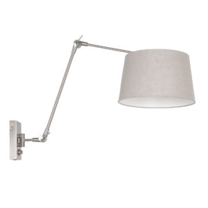 Steinhauer Prestige chic wandlamp – E27 (grote fitting) – Staal