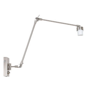 Steinhauer Prestige chic wandlamp – E27 (grote fitting) – Staal