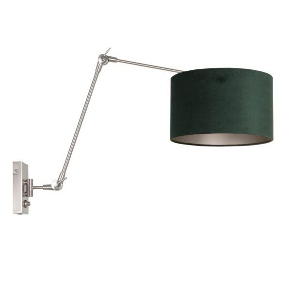 Steinhauer Prestige chic wandlamp – E27 (grote fitting) – Staal