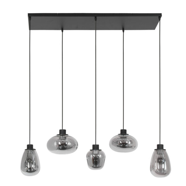 Steinhauer Reflexion hanglamp – E27 (grote fitting) – Zwart