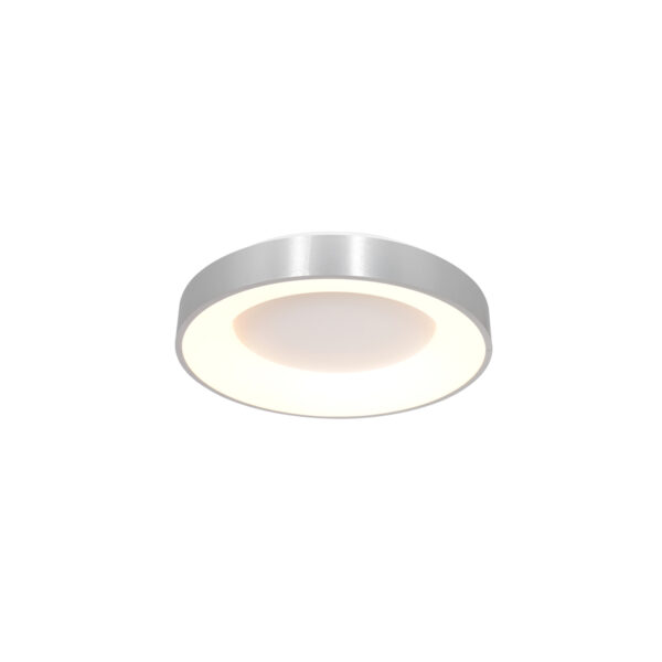 Steinhauer Ringlede plafonniere – ø 30 cm – Ingebouwd (LED) – Zilver