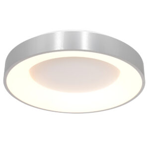 Steinhauer Ringlede plafonniere – ø 48 cm – Ingebouwd (LED) – Zilver