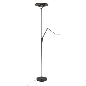 Steinhauer Soleil vloerlamp – Ingebouwd (LED) – Zwart