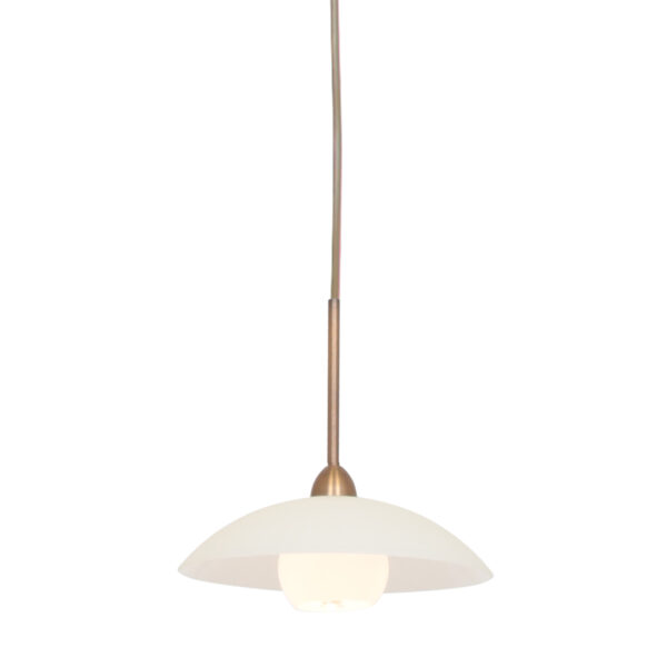 Steinhauer Sovereign classic hanglamp – ø 18 cm – In hoogte verstelbaar – G9 – Brons