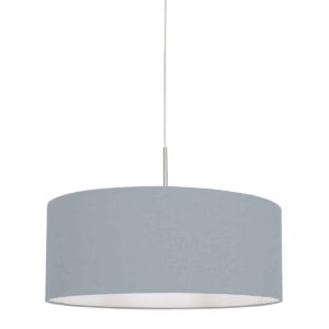 Steinhauer Sparkled light hanglamp – ø 50 cm – In hoogte verstelbaar – E27 (grote fitting) – Blauw