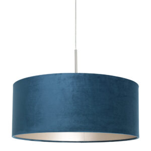 Steinhauer Sparkled light hanglamp – ø 50 cm – In hoogte verstelbaar – E27 (grote fitting) – Blauw