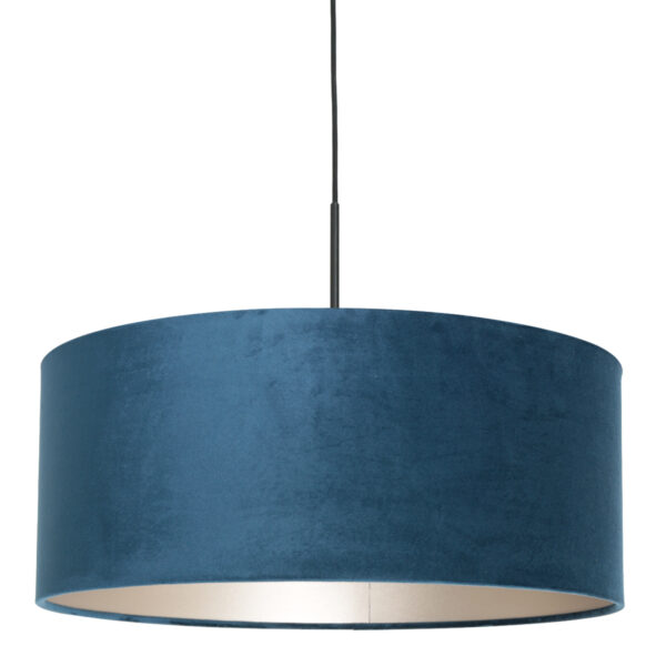 Steinhauer Sparkled light hanglamp – ø 50 cm – In hoogte verstelbaar – E27 (grote fitting) – Blauw