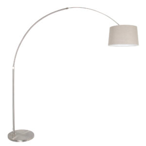 Steinhauer Sparkled light vloerlamp – E27 (grote fitting) – Staal