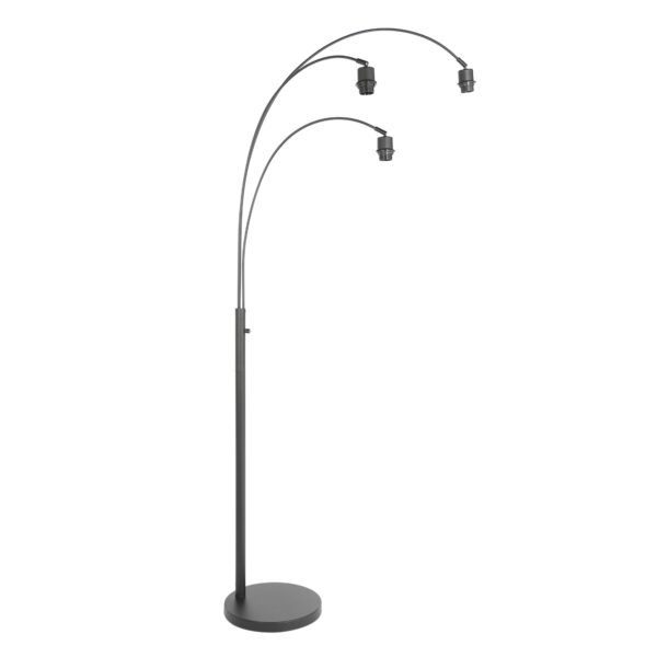 Steinhauer Sparkled light vloerlamp – E27 (grote fitting) – Zwart