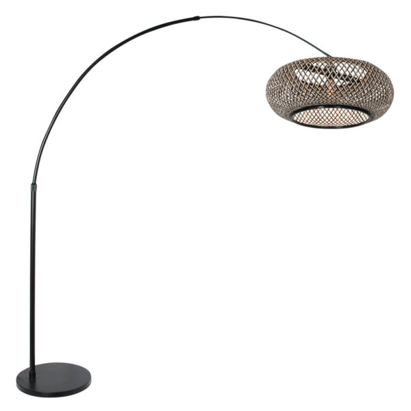 Steinhauer Sparkled light vloerlamp – E27 (grote fitting) – Zwart