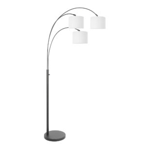 Steinhauer Sparkled light vloerlamp – E27 (grote fitting) – Zwart